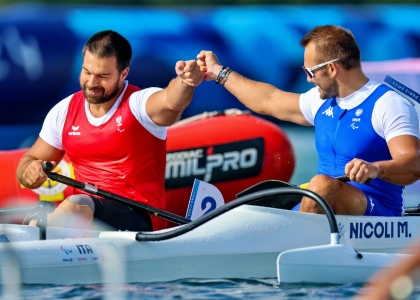 Mirko Nicoli Italy paracanoe Paris 2024 Paralympic Games