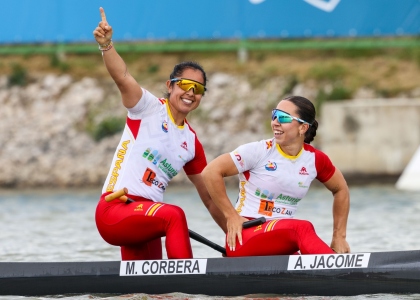 Spain Maria Corbera Antia Jacome canoe sprint 2024